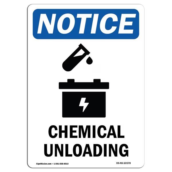 Safety Sign, OSHA Notice, 10
